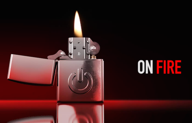 Zippo - On Fire